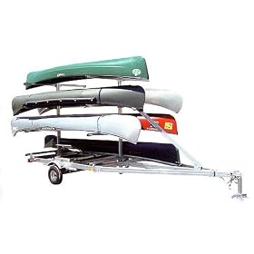 Trailex UT-1000-8 Canoe Carrier - Silver by 