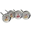Taylor Meat Grilling Thermometer 4-pc. Set - Stainless Steel
