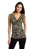 Vince Camuto Women's Sleeveless Criss-Cross Neck Top