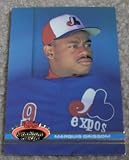 1991 Topps Stadium Club Marquis Grissom # 8 MLB Baseball Card