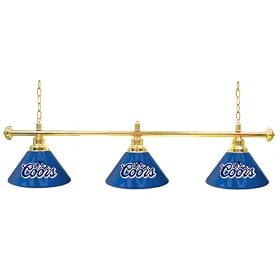 Trademark Coors Banquet 60-Inch 3 Shade Billiard Lamp