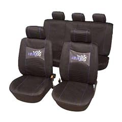 13-teiliges Sitzbezug-Set "NRG", blau, universell passend mit teilbarer R�ckbank, 5 Kopfst�tzenbez�ge, Airbag geeignet