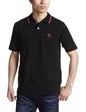 (ステューシー)STUSSY SS Liner Polo ポロシャツ 12S814013 2 Black XL