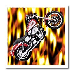 Iron on Heat Transfer Picturing Harley-Davidson&reg; Motorcycle