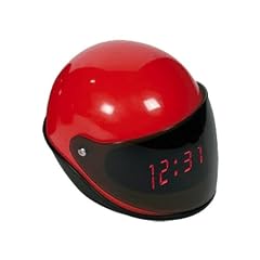 LED-Wecker MOTORCYCLE HELMET red
