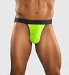 1st Fantasies Male Power Micro Sheer Neon Mesh Lime Thong