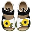See Kai Run Irina Black/White Sandals