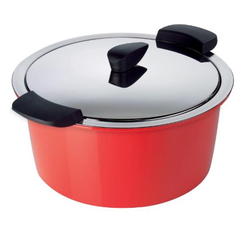 Kuhn Rikon HotPan 3 Liter Casserole red