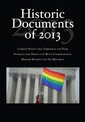 Historic Documents of 2013 (Historic Documents of ....)