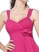 Ever Pretty Ruched Bust Flower Empire Waist Short Bridesmaids Dress 03266