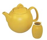 Review Chantal 92-TP13/I SU / Chantal Semi Gloss 1-1/5-Quart Tea Steep with Infuser, Curry Yellow
