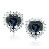 Heart Shaped Natural Sapphire and Diamond Earrings in 14k White Gold (G, SI2, 2.15 cttw) Certificate of Authenticity Reviews 41OiKS3mvdL. SL160 Heart Shaped Natural Sapphire and Diamond Earrings in 14k White Gold (G, SI2, 2.15 cttw) Certificate of Authenticity Reviews