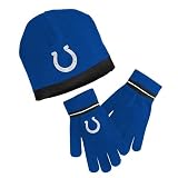 Reebok Indianapolis Colts Knit Hat & Gloves Set - Children's