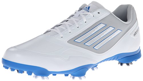 Adidas Mens Adizero One Golf Shoe Carbon Bahia Blue Black