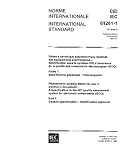 IEC 61261-1 Ed. 1.0 b:1994, Piezoelectric ceramic filters for use in electronic equipment - A specification in the IEC quality assessment system for electronic ... specification - Qualification approval