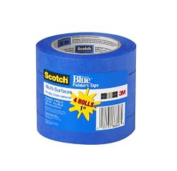 ScotchBlue Painters Tape for Multi-Surfaces 2090-1A-4X, 1 in x 60 yd, 4pk