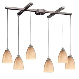 Elk Lighting Pierra Rust Pendant