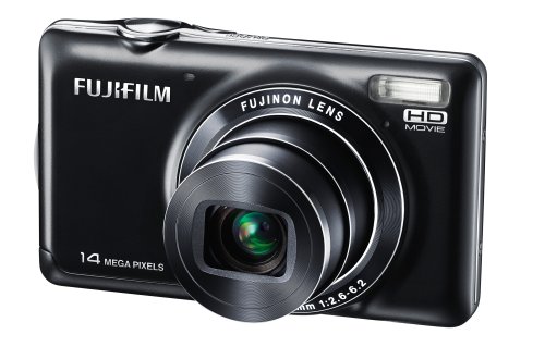 Fujifilm FinePix JX370 Digital Camera - Black (14MP, 5 x Optical Zoom) 2.7 inch LCD Screen