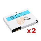 2x Li-Ion Battery For Motorola Nextel i836 i830 I 836