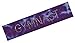 GYMNAST Rhinestone Cotton Stretch Gymnastics Headband (Purple Tie Dye)