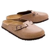 Birkenstock Bretagne Silky Light Brn by Birkenstock