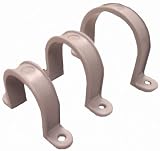 Two Hole PVC Pipe Straps 4"