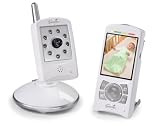 Summer Infant Sleek and Secure Hand Held Video Monitor, White/ Silver