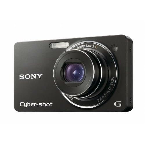 Sony Cyber-shot DSC-WX1/B 10MP “Exmor R” CMOS Digital Camera with 5x Optical Steady Shot Stabilized Zoom and 2.7-inch LCD (Black)
