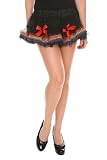 Short Black Rainbow Petticoat