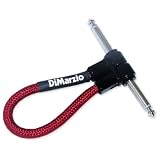 DiMarzio Pedal Coupler Cable, Black 6 Inches