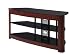 OSP Designs 49 Wood & Glass TV Stand