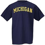 Michigan Wolverines Navy Arch Logo T-shirt