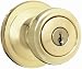 Kwikset Maximum Security Cameron Entry Knob, Polished Brass #400CN 3 CP