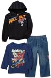 Transformers Boys 2T-4T 3Piece Hoodie Denim Pantset
