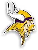 NFL Minnesota Vikings 12-Inch Vinyl Logo Magnet