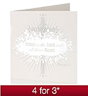 Silver Cross Confirmation Card