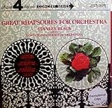Stanley Black Conducting the London Philharmonic Orchestra: Great Rhapsodies For Orchestra / Ravel: Rapsodie Espagnole; Liszt: Hungarian Rhapsody No. 2; Enesco: Roumanian Rhapsody No. 1; Chabrier: Espana ( Vinyl LP ) ( London Phase 4 Stereo ) ( Vinyl