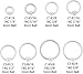 14G STEEL CAPTIVE BEAD RINGS C147/16 -14G 7/16" 5MM BALL