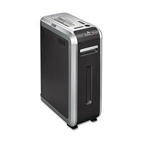 Fellowes® Intellishred C-120Ci 100% Jam Proof Confetti-Cut Shredder, Black/Silver