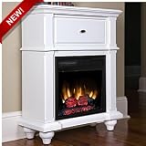 ChimneyFree Auckland Petit Foyer in White Finish 18SM465-T401