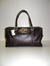 Gucci Handbags Chocolate (Brown) Leather Boston 170010 PRICE REDUCED