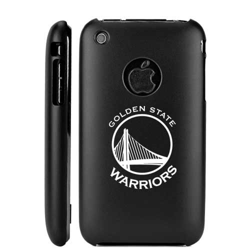 Apple iPhone 3G 3GS Black Aluminum Metal Case Golden State Warriors