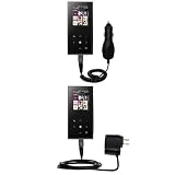 Essential Kit for the Samsung YP-S5 - includes Car and Wall Charger with Rapid Charge Technology - Gomadic Brand w/ TipExchange Technology