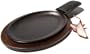 Tom Douglas by Pinzon Lodge Cast Iron Sizzler Fajita Griddle
