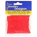 11/0 Glass Seed Beads, Transparent Red, 20 Gram Pkg