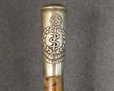 British Officer Regimental Swagger Stick: RAMC (Royal Army Medical Corps)