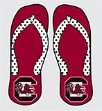 UNIVERSITY OF SOUTH CAROLINA GAMECOCKS FLIP FLOPS vinyl decal car truck USC Sticker