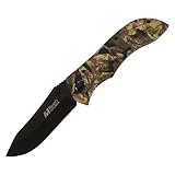 M-Tech Pocket Folding Knife Black Jungle Camo