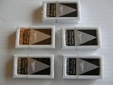 50 FEATHER Hi-Stainless Platinum Double Edge Razor Blades 5's