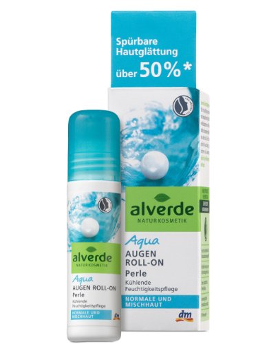 Alverde Aqua Augen Roll-on Perle, 3er Pack (3 x 15 ml)